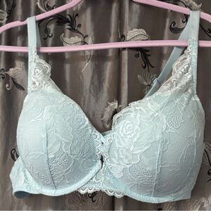 Torrid Lace Bra in Light Blue